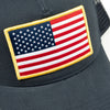 Navy USA Flag Trucker Hat